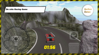 Voiture rouge jeu screenshot 1