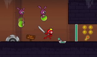 Red Stick Boy: Adventure Game screenshot 12