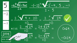 Quadratic Calculator Solver screenshot 0