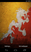 Flag of Bhutan Live Wallpapers screenshot 3