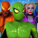 Street Fight Spider Hero 3D Icon