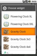 Gravity Clock screenshot 1