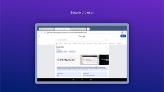 MaaS360 Browser screenshot 13