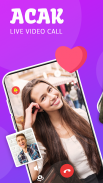 Acak : Video Chat & Meet New People screenshot 0