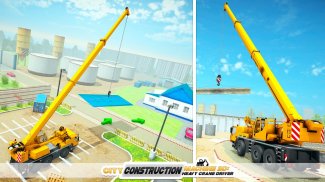 City Construction Machine 3D: Heavy Crane Driver screenshot 2