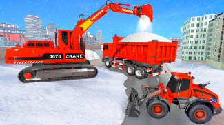 Snow Excavator Simulator 3D screenshot 4