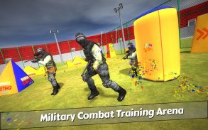PaintBall Çekim Arena3D: Ordu StrikeTraining screenshot 2