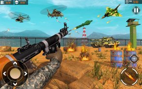 Rocket Launcher Shooting Games screenshot 1