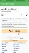 Additifs alimentaires screenshot 2