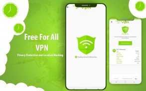 مجاني للجميع VPN - VPN مجاني Proxy Master 2019 screenshot 3