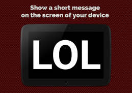 Screen Message screenshot 3