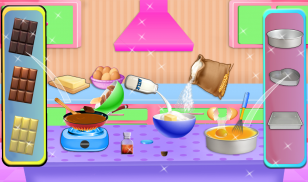 Princess Doll Cake Maker Game: Ice Cream Chef Cake screenshot 1