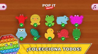 Pop it juego antiestrés fidget screenshot 5