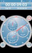 Analog Interval Stopwatch - hiit workout timer screenshot 0