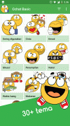 Ochat Dasar: 1000 emoticon dan emoji screenshot 1