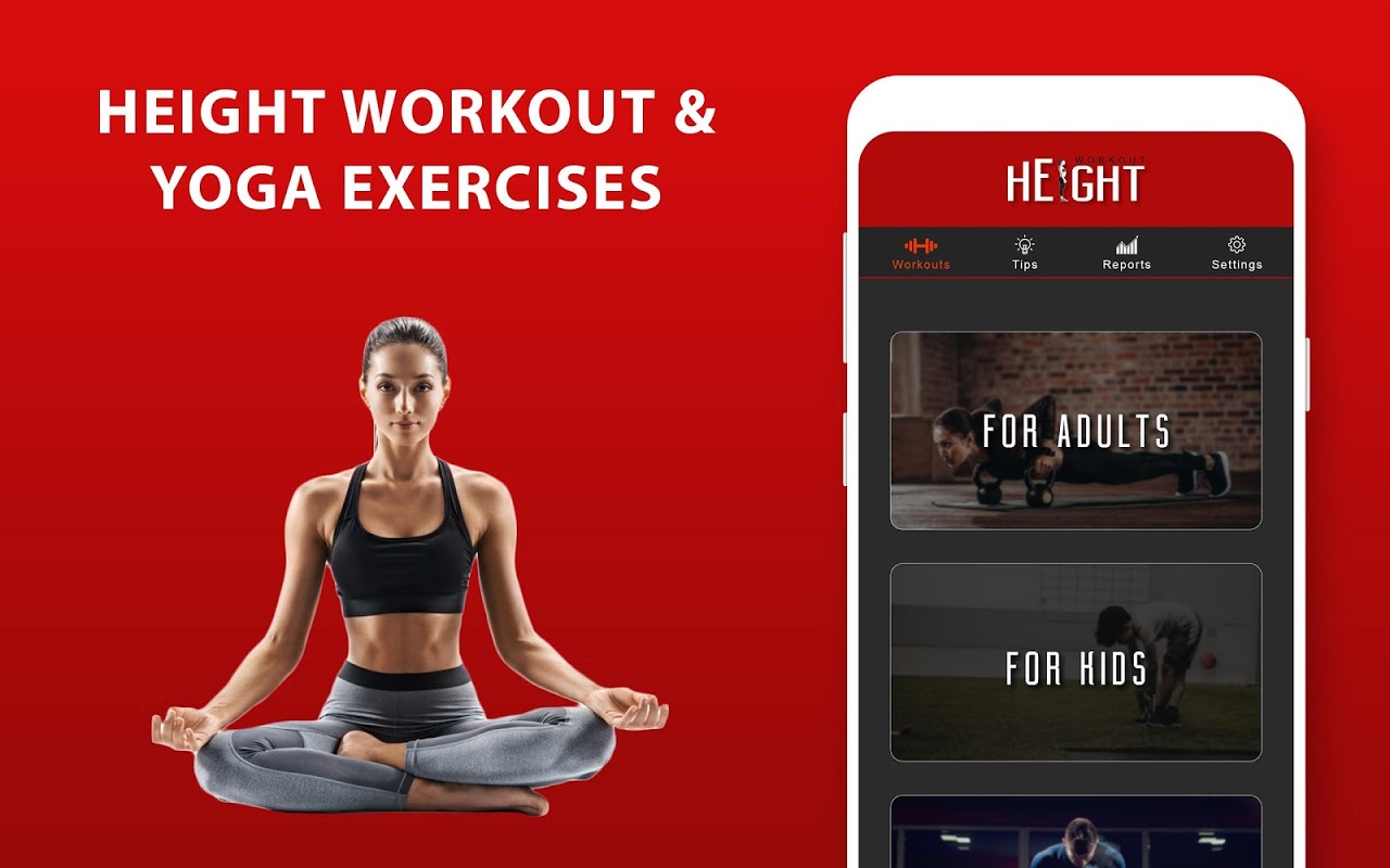 Increase height Home workout tips APK Download for Android Aptoide