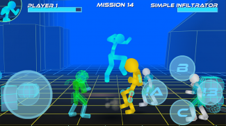 Stickman Neon Street Fighting screenshot 7