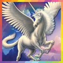 Flying Unicorn Pony Simulator Icon