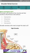Shoulder Rehabilitation Exercises screenshot 1