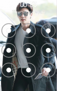 Lee Jong Suk Pattern Lock Screen screenshot 0