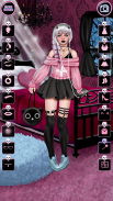 Pastel Goth Fashion - Make Up & Dress Up screenshot 1