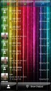 Dialer theme Curtain Neon screenshot 1