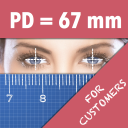 Pupil Distance Meter | Custom PD Meter Frame TryOn