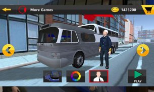حافلة سائق 3D 2015 screenshot 3