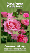 Rosas Jogo de Quebra-cabeça screenshot 6