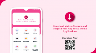 Status - Video Downloader: Social Media Downloader screenshot 1