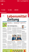 Lebensmittel Zeitung screenshot 0