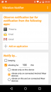 Vibration Notifier screenshot 0