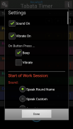 Tabata Timer screenshot 3