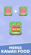 Merge Kawaii Food - Evolution & Clicker Game screenshot 5