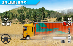 Offroad 4X4 Cargo Truck Driver screenshot 1