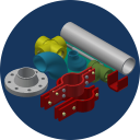 Pipe and Fitting Icon