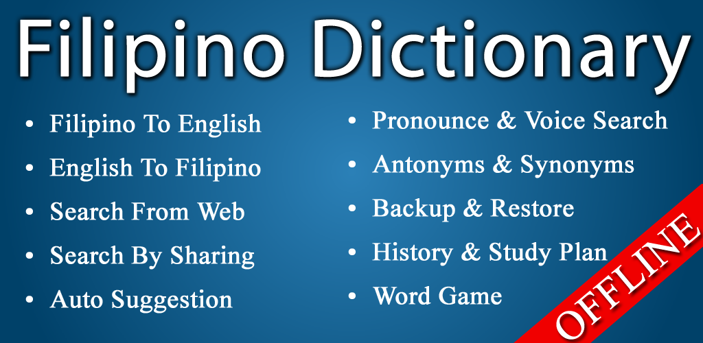 English Filipino Dictionary - APK Download for Android | Aptoide