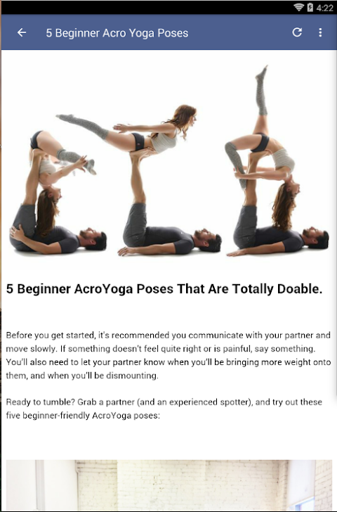 Acro Yoga Poses | Victory Yoga