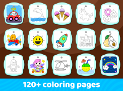 बच्चों के लिए बच्चा रंग पुस्तक screenshot 6