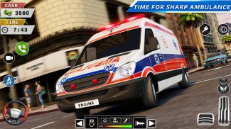 Hospital Game Emergency Van 3D screenshot 0