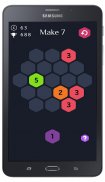 Make7 - Hexa Puzzle Game screenshot 1