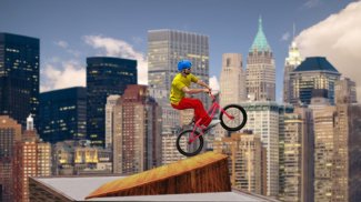 BMX Bike Stunt  Tricky xe đạp parkour trò chơi screenshot 4
