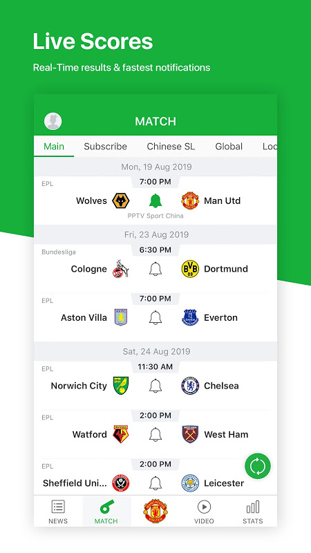 Football Live Scores APK for Android Download