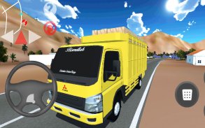 Truck Oleng Canter Simulator (Indonesia) screenshot 0