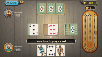 Cribbage Deluxe screenshot 1