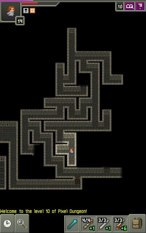 Level generation for Pixel Dungeon? (Screenshot taken from the