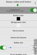 Always visible scroll button screenshot 1
