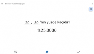 En Kolay Yüzde Hesaplayıcı screenshot 7