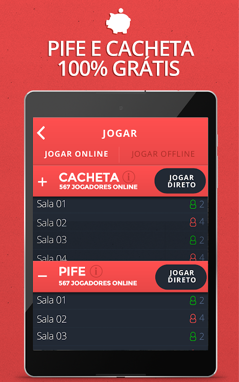 Cacheta - Crash: Pife jogo para Android - Download