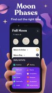 Moonly: Moon Phases & Calendar screenshot 2